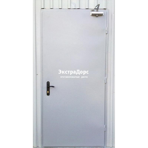 Противопожарная дверь EI 30 3 типа белая металлическая в Воскресенске  купить