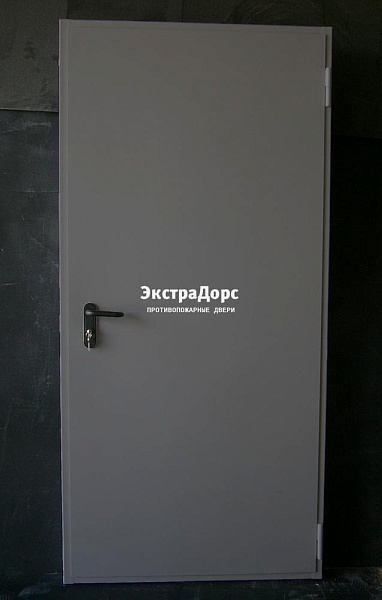 Дверь металлическая противопожарная EI 60 ДПМ 2 типа серая в Воскресенске  купить